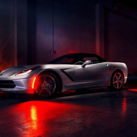 Oracle Chevrolet Corvette C7 Concept Sidemarker Set - Tinted - No Paint SEE WARRANTY