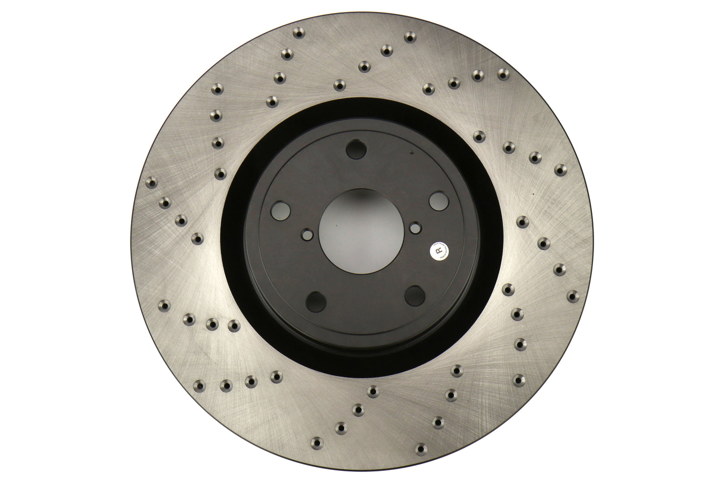Stoptech Cross Drilled Sport Rotors and PosiQuiet Semi-Metallic Brake Pads - 2005-2017 Subaru STI
