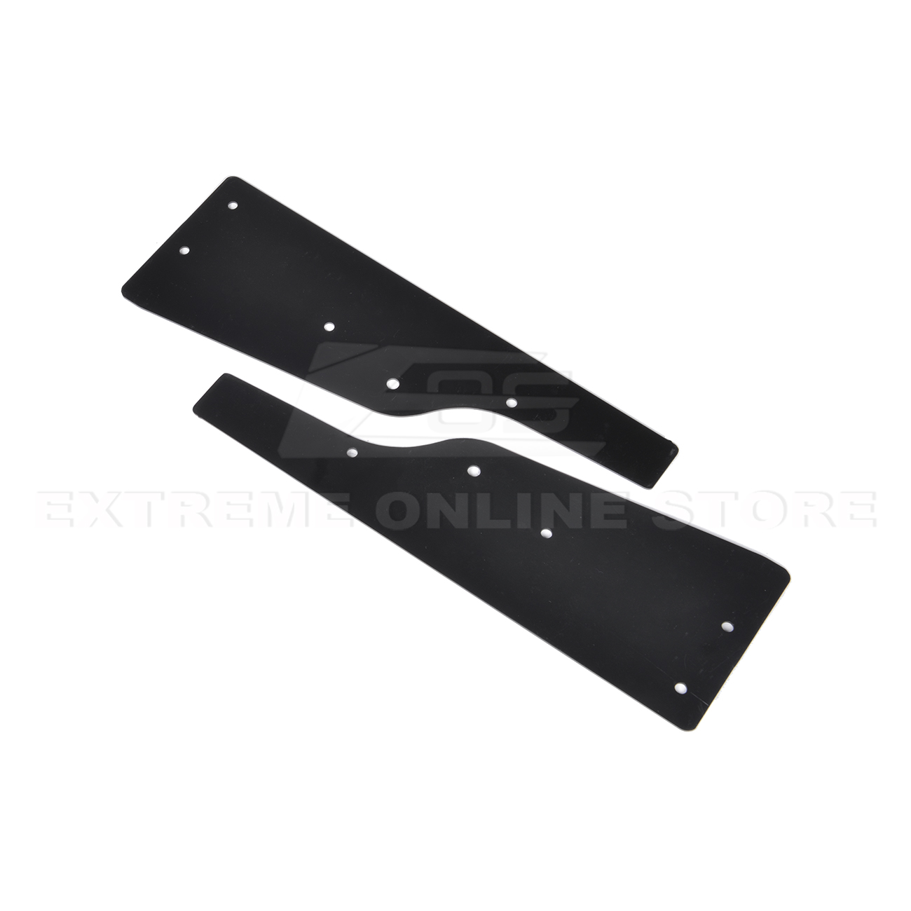 Corvette C6 Base Model Extended Front Splitter Lip & Side Skirts Rocker Panels