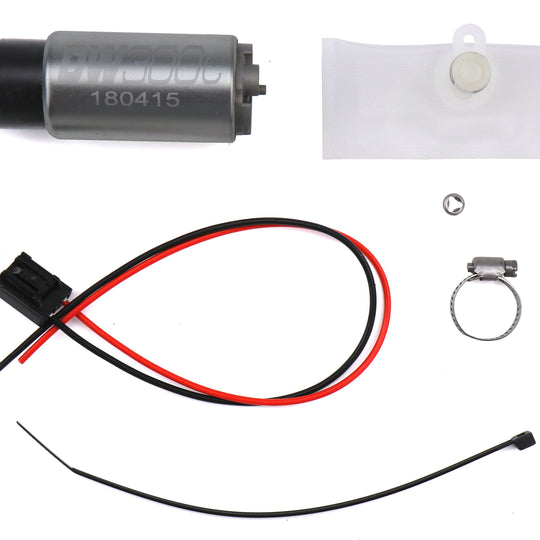 DeatschWerks DW300C Series Compact Fuel Pump w/ Install Kit - 1988-1991 BMW 325i / 1988-1991 M3
