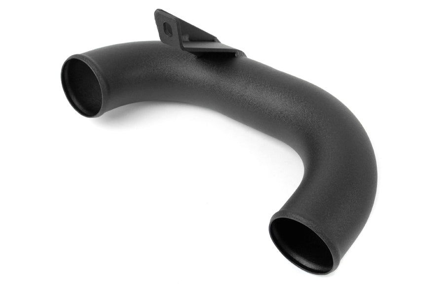 AMS Lower Intercooler Pipe Black - 2008-2015 Mitsubishi Evo X