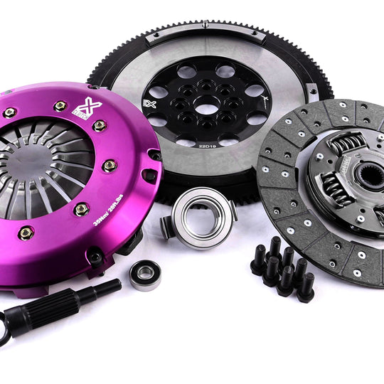 XClutch 9in Clutch Kit - Sprung Organic KIT PER SUB BRZ/TOY 86 CONV inc F/W - 2013-2016 Scion FR-S / 2013-2024 Subaru BRZ / 2017-2024 Toyota GR86