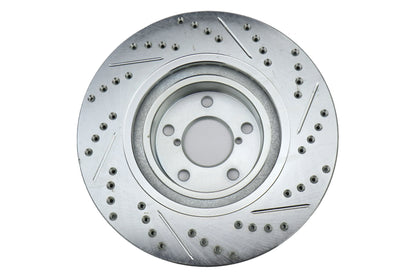 Stoptech C-Tek Sport Drilled and Slotted Rotor Single Front Right - Subaru Models (inc. 2009-2014 WRX)