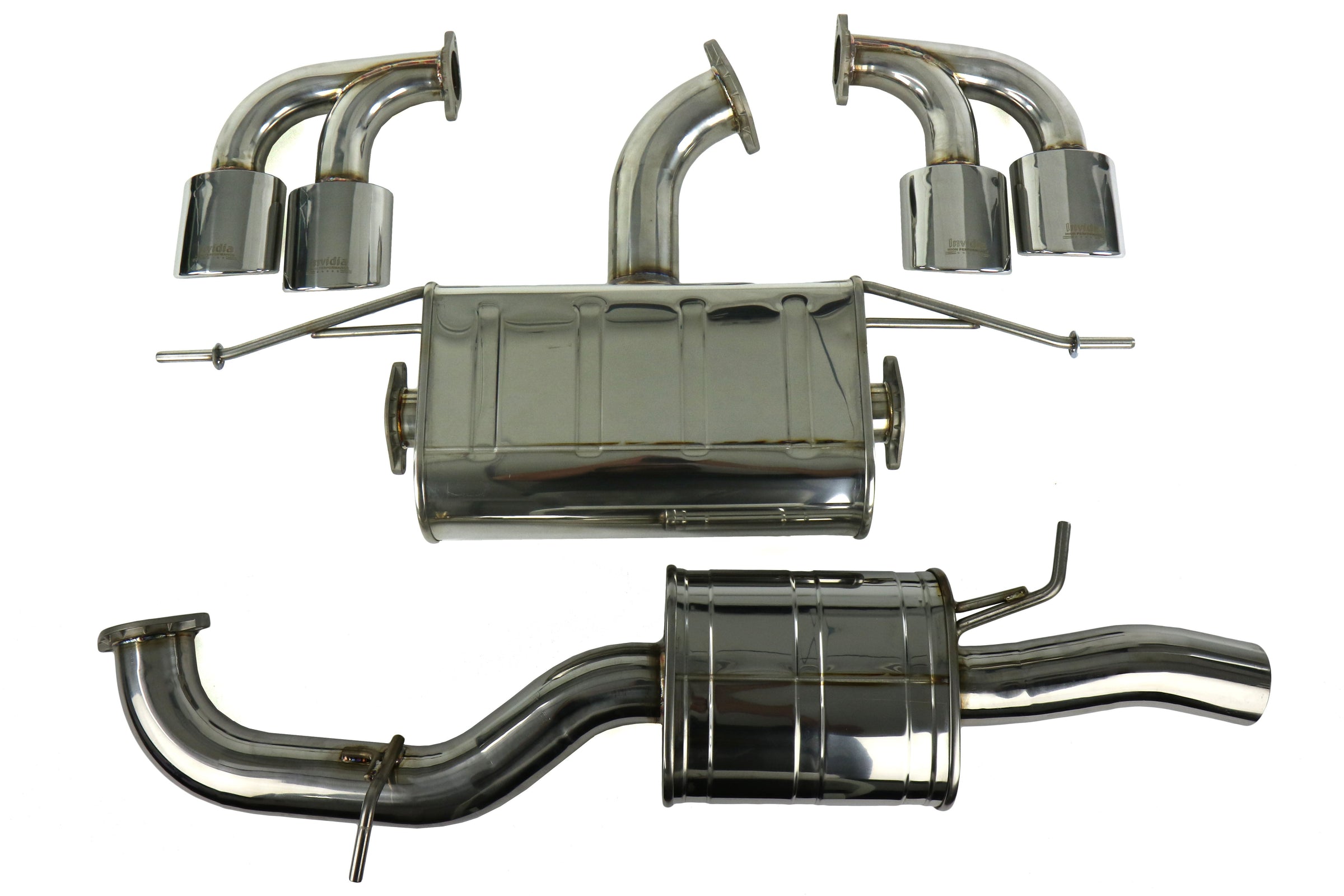 Invidia Q300 Cat-Back Exhaust System - 2015-2017 Volkwagen Golf R