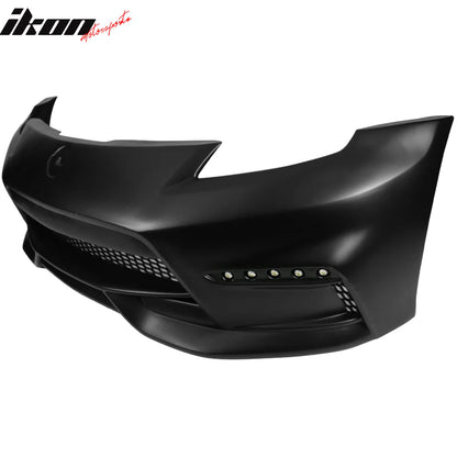 2003-2008 Nissan 350z to 370z NIS Style Black Front Bumper Conversion