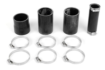 AMS Lower Intercooler Pipe Black - 2008-2015 Mitsubishi Evo X