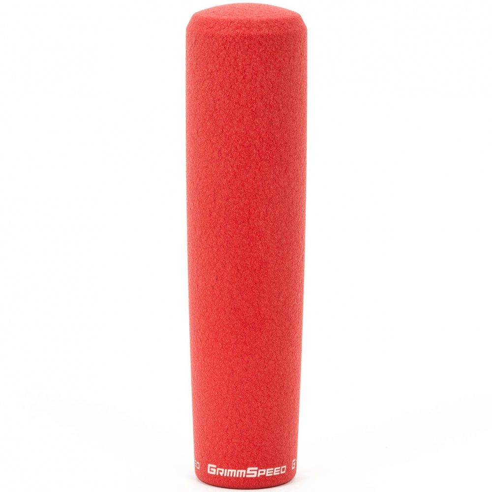 GrimmSpeed Tallboy Shift Knob (M12x1.25) - Aluminum Red - Universal