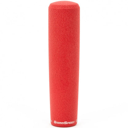 GrimmSpeed Tallboy Shift Knob (M12x1.25) - Aluminum Red - Universal