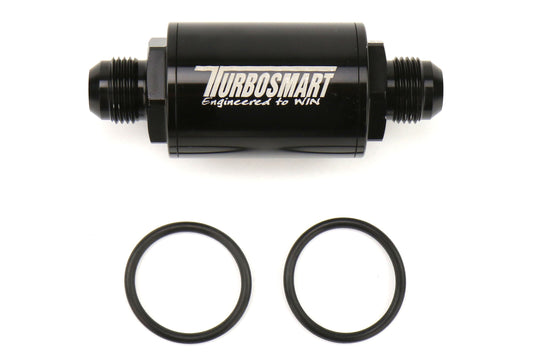 Turbosmart FPR 10um Billet Fuel Filter (10AN / Black) - Universal