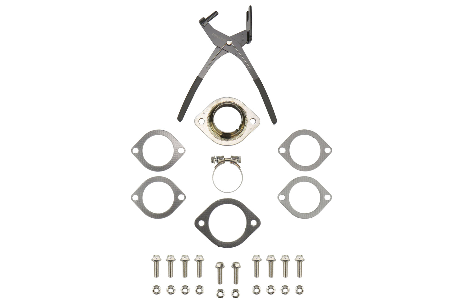 Remark Cat Back Exhaust w/ Stainless Steel Tips - 2015-2023 Ford Mustang EcoBoost