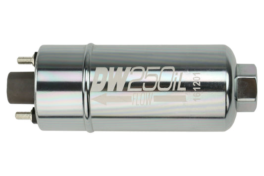 DeatschWerks DW250iL In-Line Fuel Pump - Universal