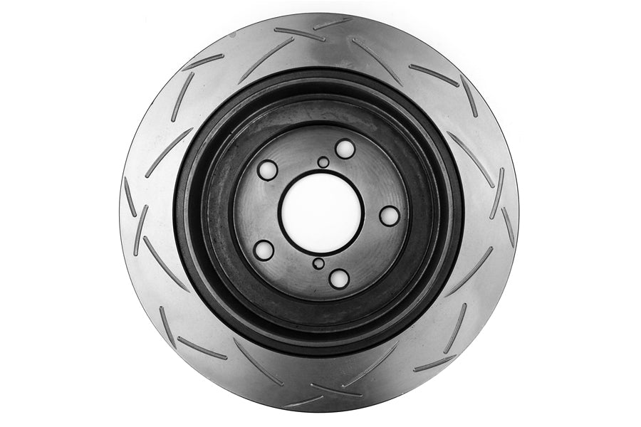 DBA 4000 Series T-Slot Slotted Rear Rotor Pair - Subaru Models (inc. 2002-2005 WRX)