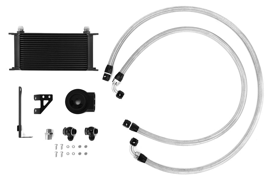 Mishimoto Oil Cooler Kit Black - 2015-2021 Subaru WRX