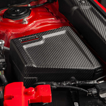 COBB Redline Matte Carbon Fiber Fuse Cover (Driver Side) - 2022-2026 Subaru WRX