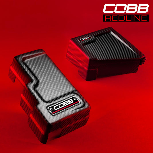 Cobb Redline Matte Carbon Fiber Fuse Cover Kit - 2022-2026 Subaru WRX