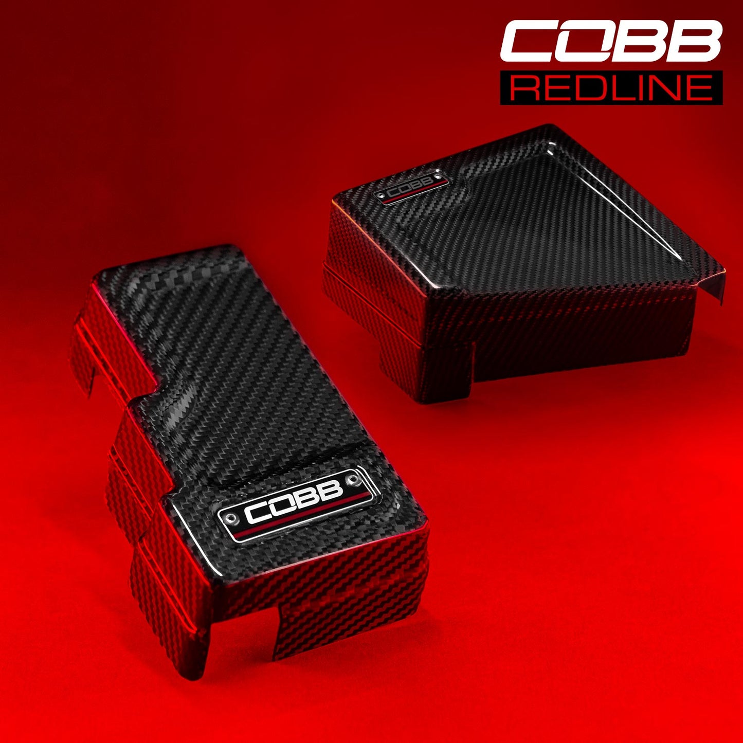 Cobb Redline Carbon Fiber Fuse Covers (Driver&Passenger) - 2022-2026 Subaru WRX