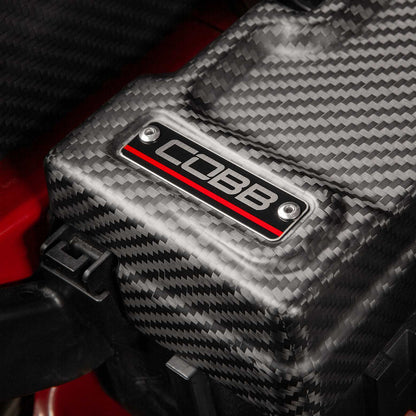 COBB Redline Matte Carbon Fiber Fuse Cover (Passenger Side) - 2022-2026 Subaru WRX