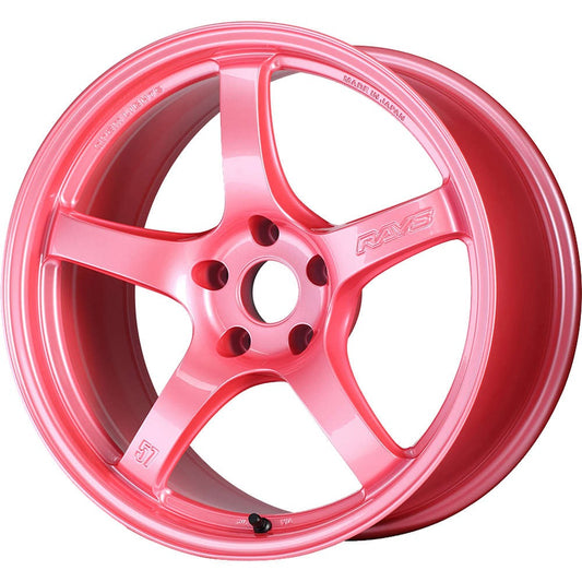 Rays Gram Lights 57CR Sakura Pink 18x9.5 +38mm 5x114.3 (Single Wheel) - 2015-2024 Subaru WRX / 2015-2021 STI / 2019-2024 Forester