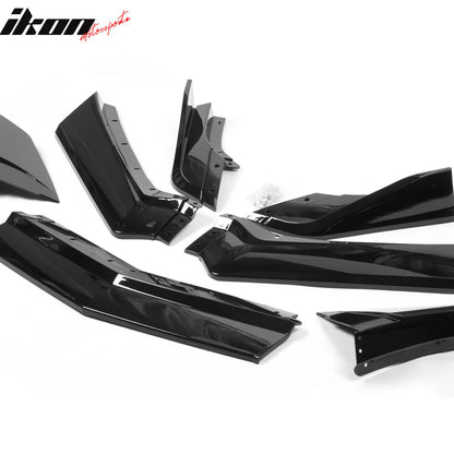 2020-2023 Chevy Corvette C8 ZR1 Style Front Bumper Lip 7PCS ABS