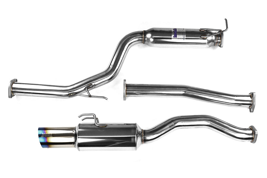 Invidia N1 Single Exit Cat Back Exhaust - Titanium Tip - 2012-2013 Honda Civic Si Coupe