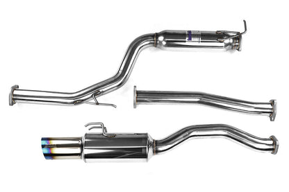 Invidia N1 Single Exit Cat Back Exhaust - Titanium Tip - 2012-2013 Honda Civic Si Coupe