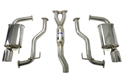 Invidia Q300 Stainless Steel Cat-Back Exhaust - 2015-2019 Ford Mustang EcoBoost