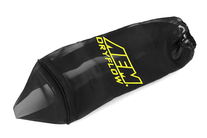 AEM DryFlow Pre-Filter Air Filter Wrap (6in Base 5.25in Top  9in Tall) - Universal