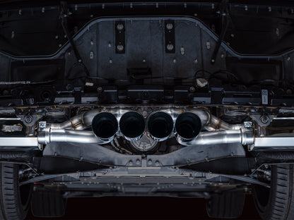 AWE SwitchPath Exhaust for C8 Corvette Z06 - Diamond Black Tips