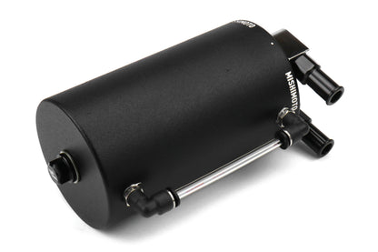 Mishimoto Aluminum Oil Catch Can Wrinkle Black - Universal