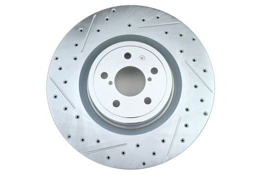 Stoptech C-Tek Sport Drilled and Slotted Rotor Single Front Right - 2004 Subaru STI
