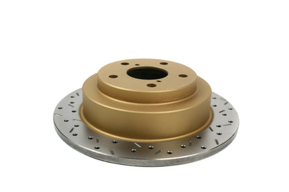 DBA 4000 Series Drilled/Slotted Rear Rotor Pair - Subaru Models (inc. 2002-2005 WRX)