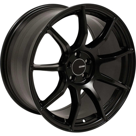 Enkei TS9 Black 18x8.5 +35 5x114.3 (Single Wheel) - 2015-2024 Subaru WRX / 2015-2021 STI / 2019-2024 Forester