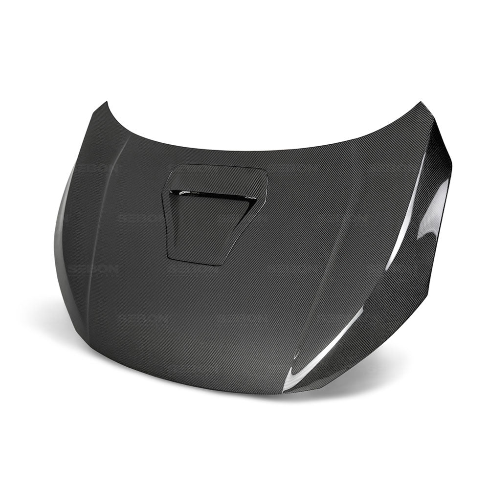 Seibon Carbon Fiber OE-Style Hood - 2017-2020 Honda Civic Type R