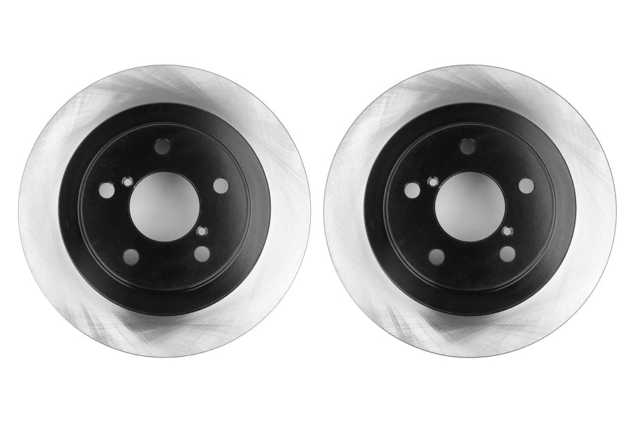 Centric Premium Brake Rotor Pair Rear - Subaru Models (inc. 2002-2005 WRX)
