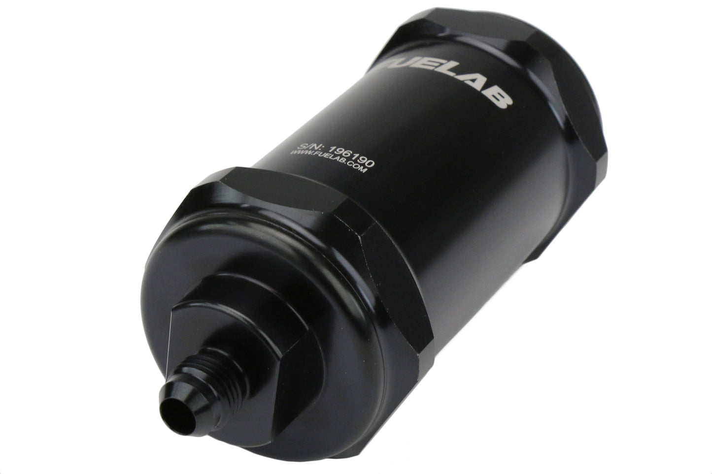 Fuelab 818/828 Series In-Line Fuel Filters Black - Universal