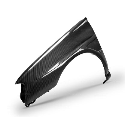 Seibon Carbon Fiber 10mm Wider Fenders - 2004-2005 Subaru WRX / STI Sedan