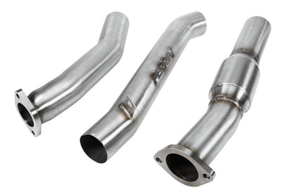 PERRIN Front-Pipe w/GESI Cat - 2022-2026 Subaru WRX