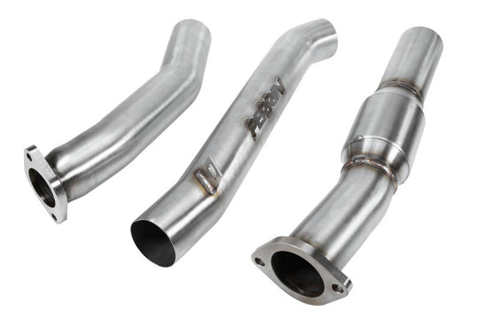 PERRIN Front-Pipe w/GESI Cat - 2022-2026 Subaru WRX