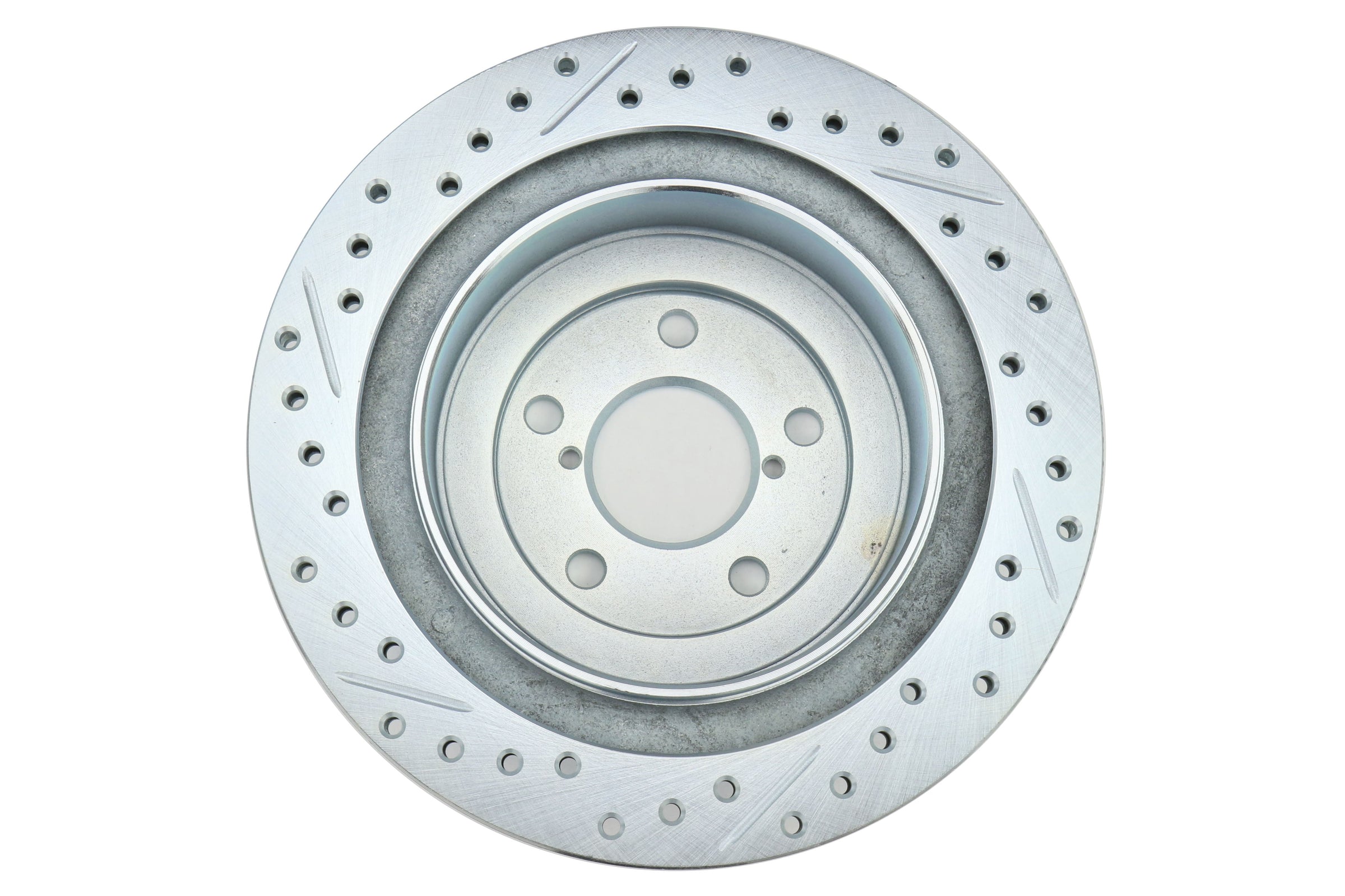 Stoptech C-Tek Sport Drilled and Slotted Rear Rotors / Pads Package - 2006 - 2007 Subaru WRX