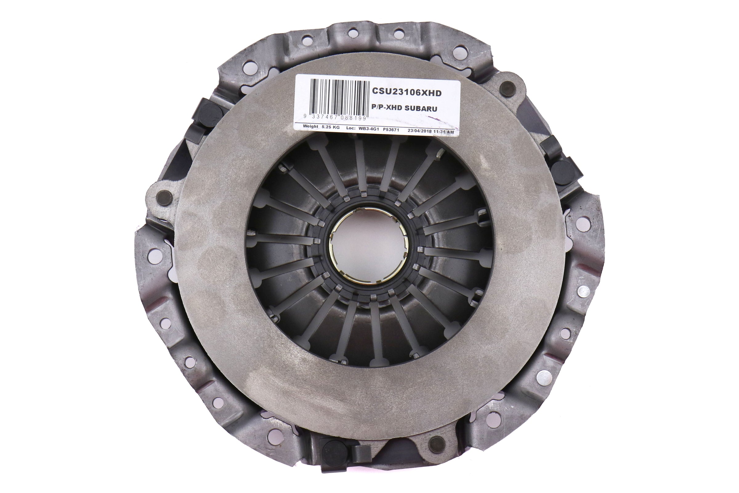 XClutch Sprung Organic Stage 1X Cluch Kit w/ Heavy Duty Cover Subaru 2002-2005 WRX / 03-05 Baja / 08-09 Legacy / 08-09 Outback