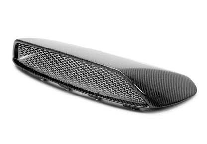 Seibon Carbon Fiber S Style Hood Scoop - 2008-2014 Subaru WRX / STI