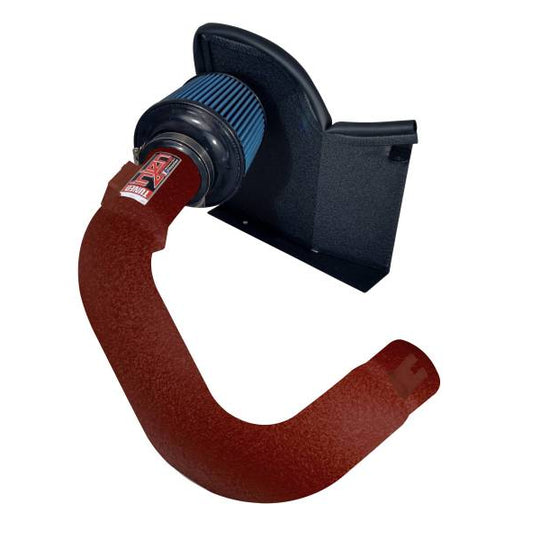 Injen Air Intake System w/ Heat Shield Wrinkle Red - 2015-2021 Subaru WRX