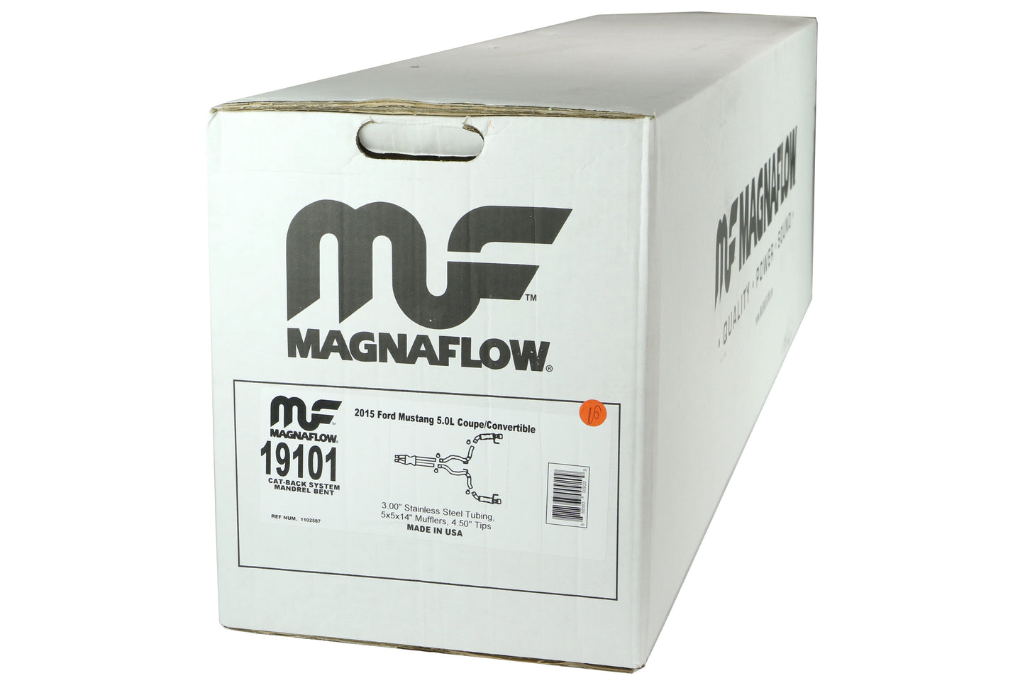 Magnaflow Competition Series Cat Back Exhaust - 2015-2017 Ford Mustang GT