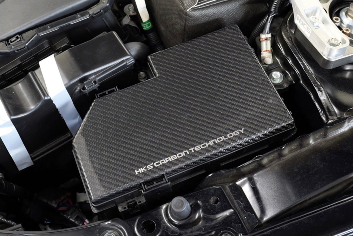 HKS DRY CARBON FUSE BOX COVER FL5