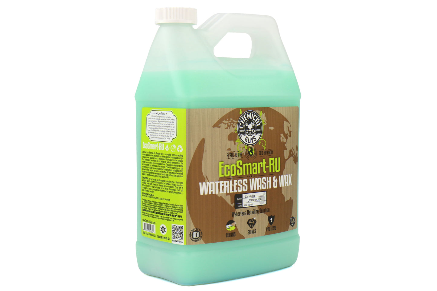 Chemical Guys Ecosmart Waterless Wash and Wax Concentrate (1Gal) - Universal