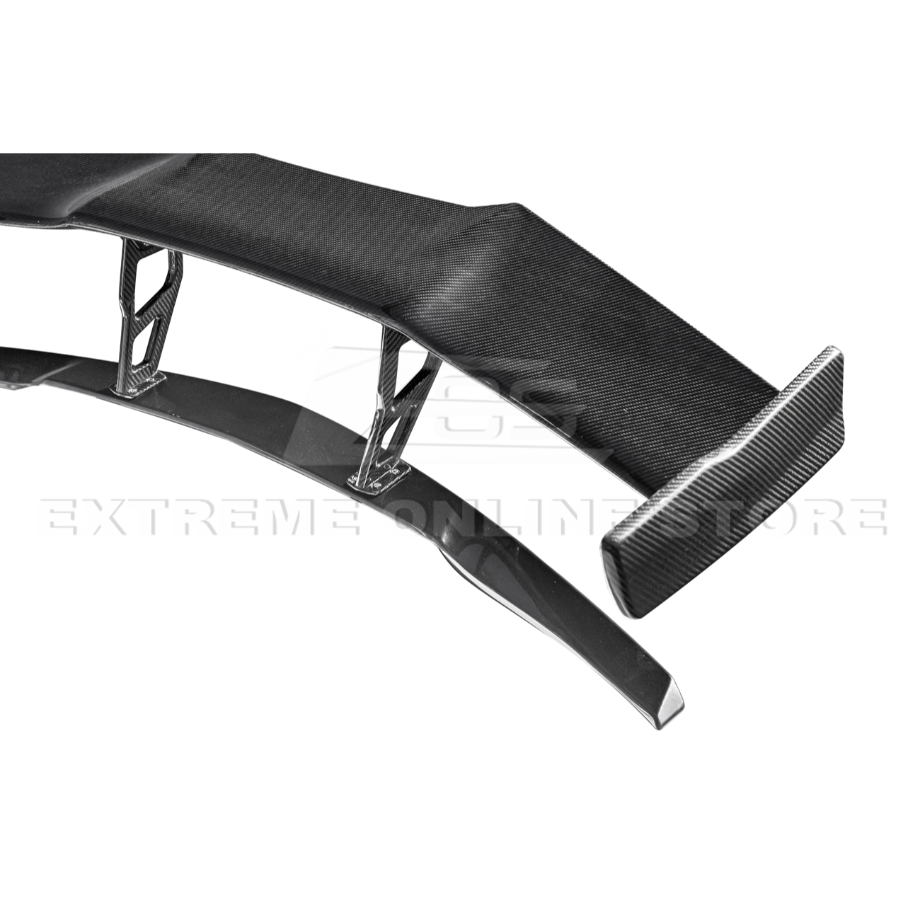 Corvette C7 ZR1 ZTK Conversion Rear Spoiler High Wing With Wing Riser