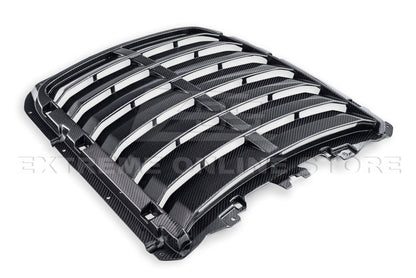 2020-23 Ford Mustang GT500 DRY Carbon Fiber Front Hood Vent & Rain Tray Cover