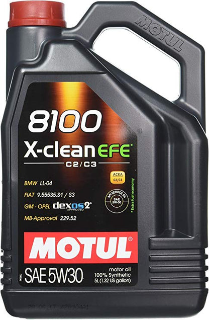 Motul 8100 X-Clean EFE 5W30 5L - Universal