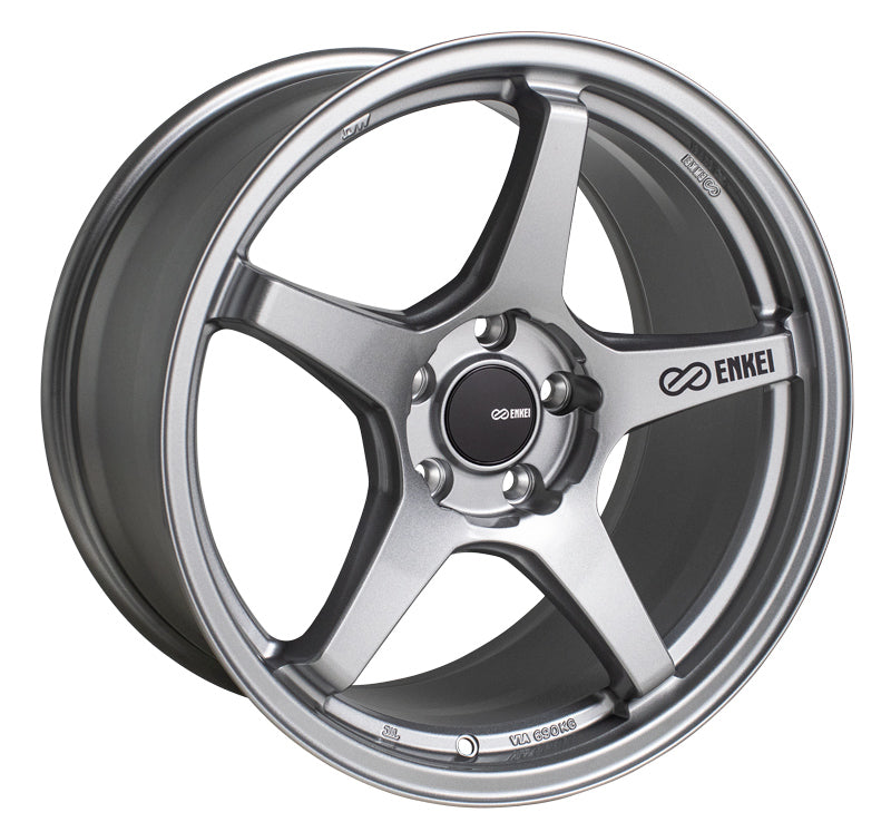 Enkei TS-5 Storm Grey 18x8.5 +40mm 5x108 (Single Wheel) - 2013-2018 Ford Focus ST / 2016-2018 Ford Focus RS
