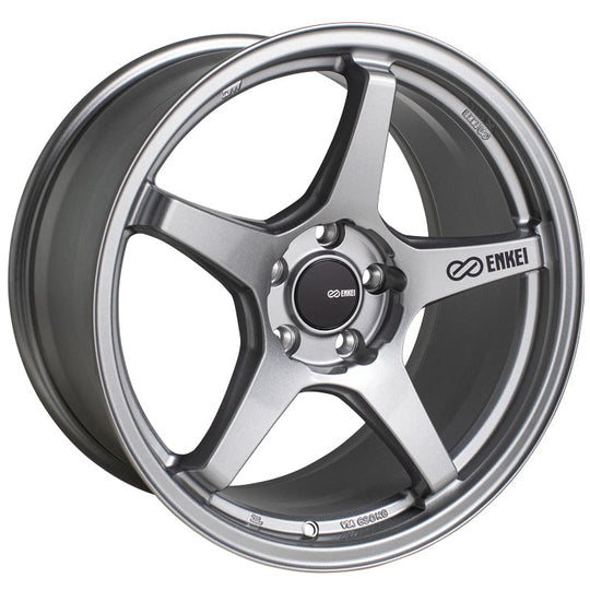 Enkei TS-5 Storm Grey 18x8.5 +40mm 5x108 (Single Wheel) - 2013-2018 Ford Focus ST / 2016-2018 Ford Focus RS